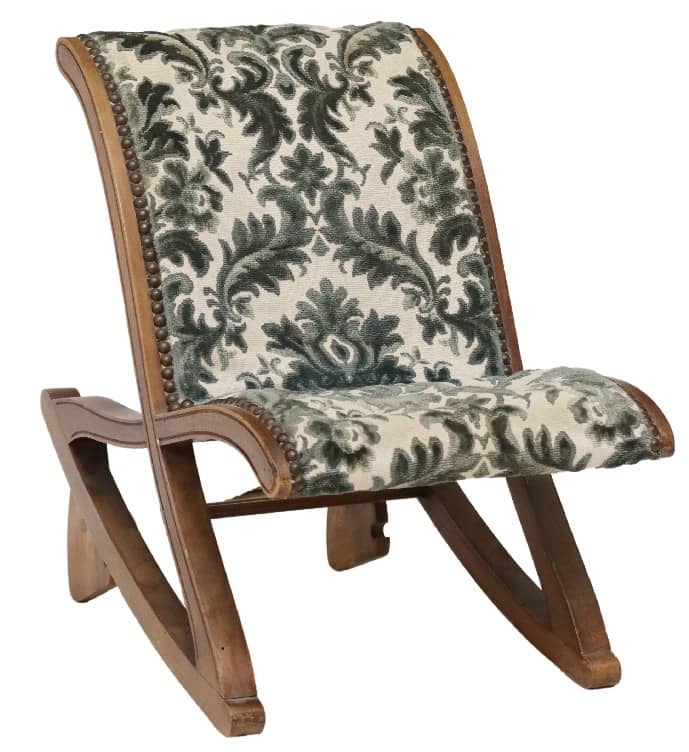 GODARD UPHOLSTERED RECLINING FOOT STOOL