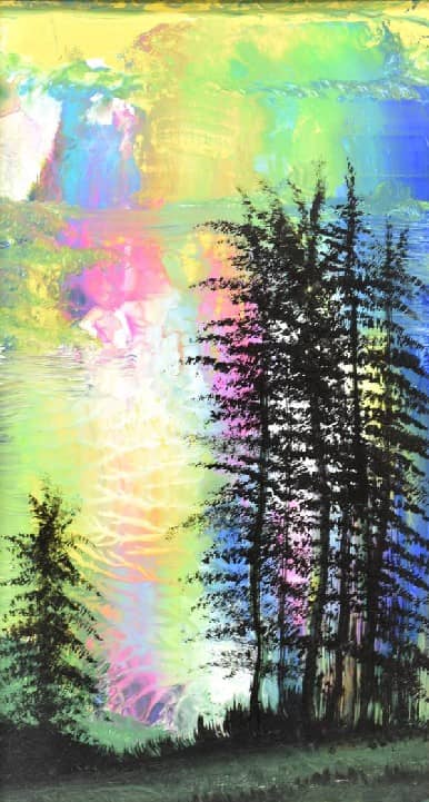 WILLIAM VERDULT (CA/NY B. 1939) 'NUCLEAR SKIES'