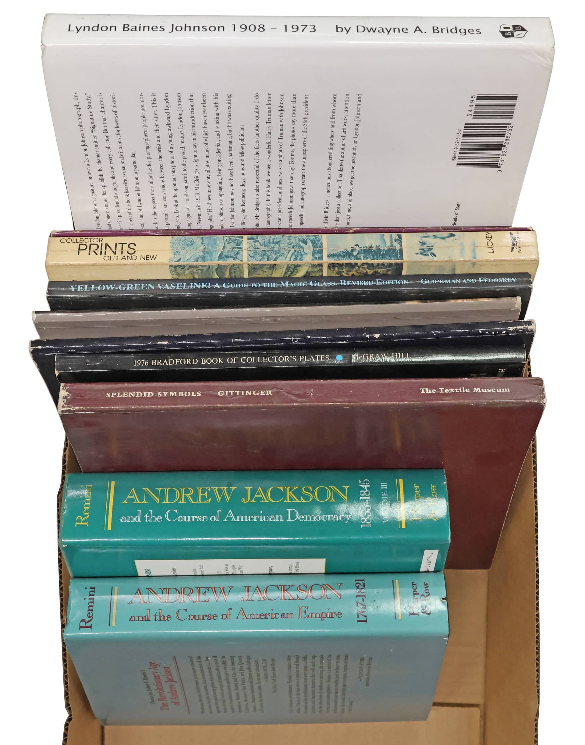 (APPROX 80) NOVELS & REFERENCE BOOKS: COLLECTIBLES, HISTORY, & SPANISH LANGUAGE
