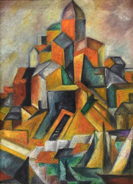 RUSSIAN COPY OF 'RESERVOIR HORTA' BY PABLO PICASSO