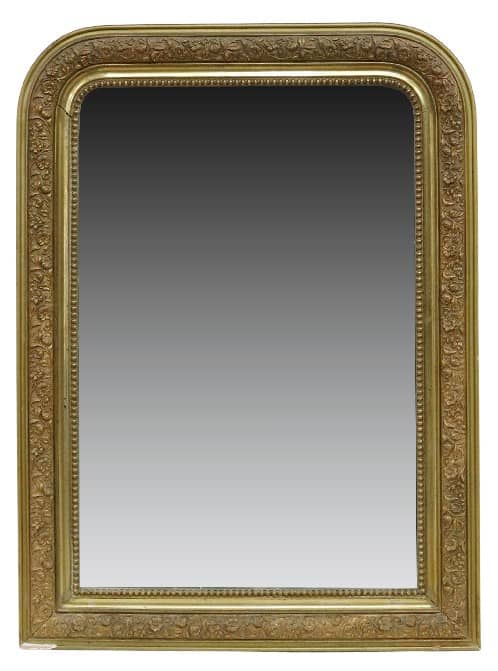 FRENCH CHARLES X GILTWOOD MIRROR