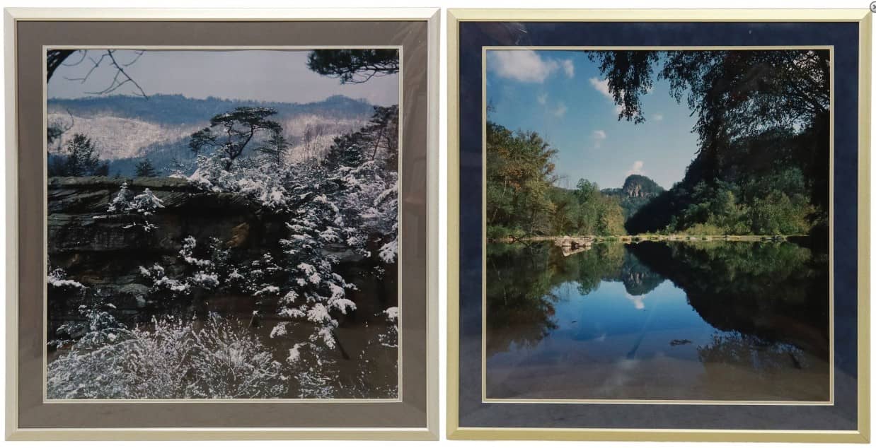 (2) HOYT SPENCE PHOTOGRAPHS JOSHUA TREE & SHAWNEE CATHEDRAL