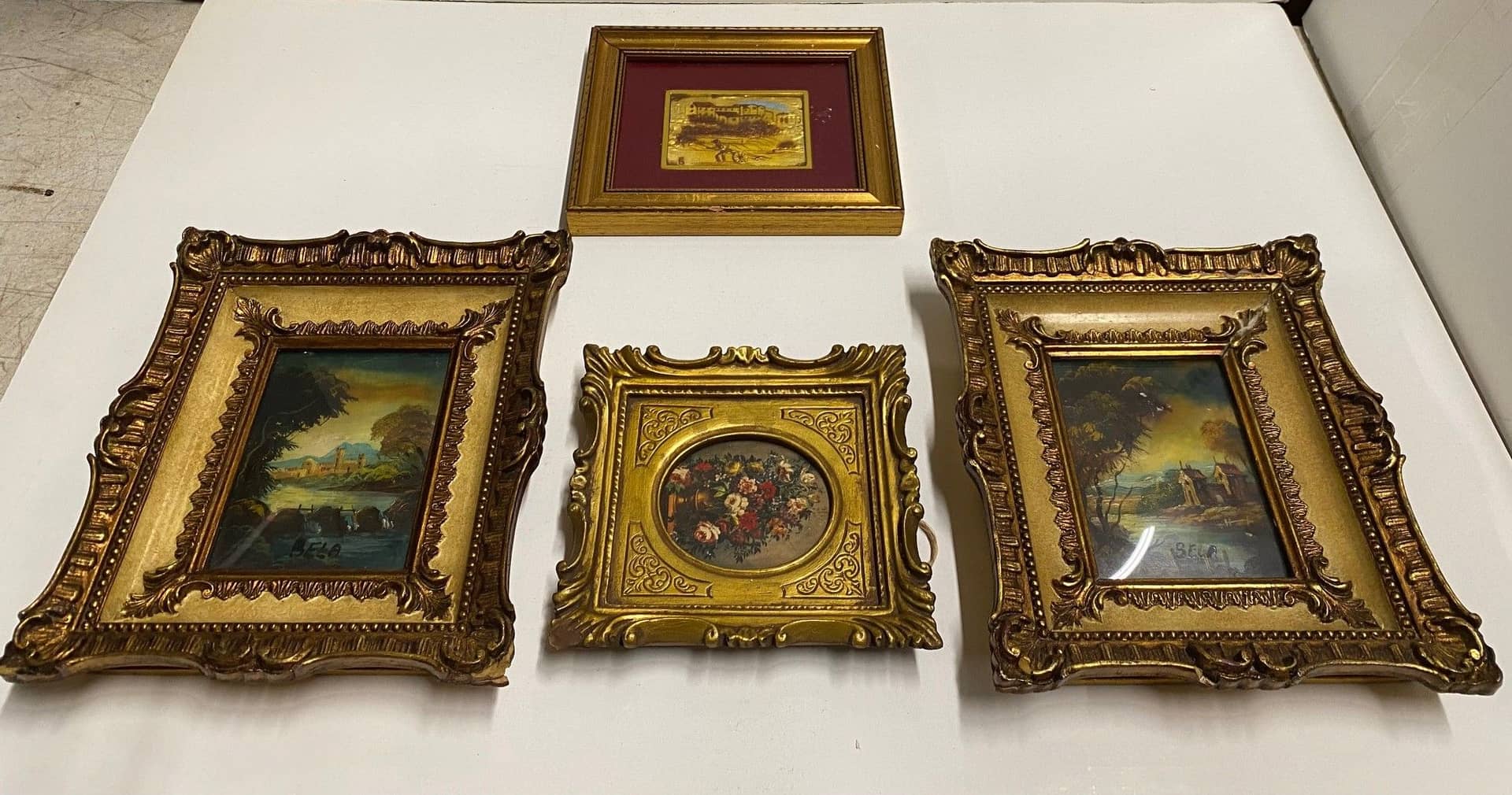 (10) COLLECTION OF CABINET / DISPLAY ITEMS, PLATES AFTER DONATELLO & OTHERS