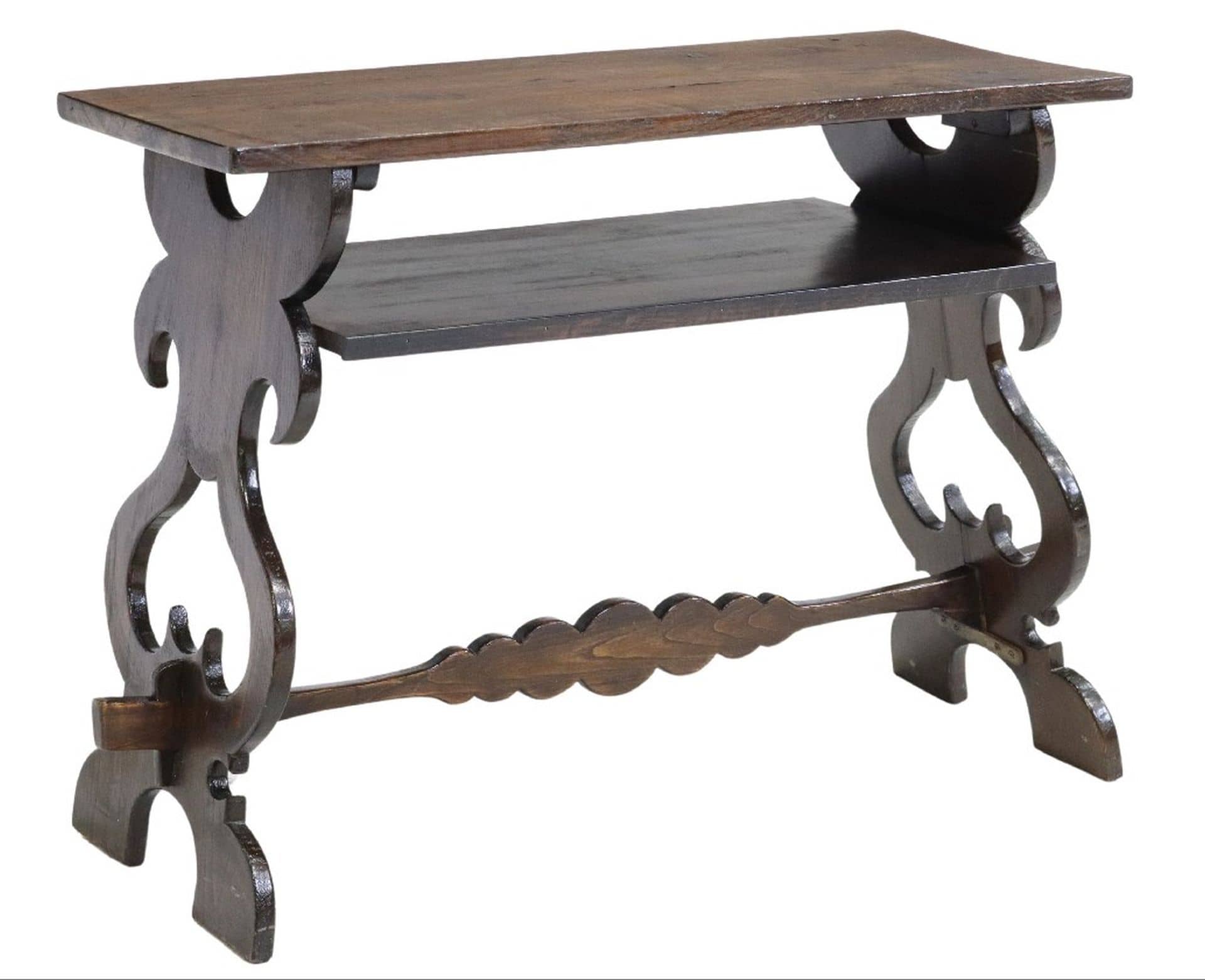 BAROQUE STYLE TWO-TIER COFFEE TABLE