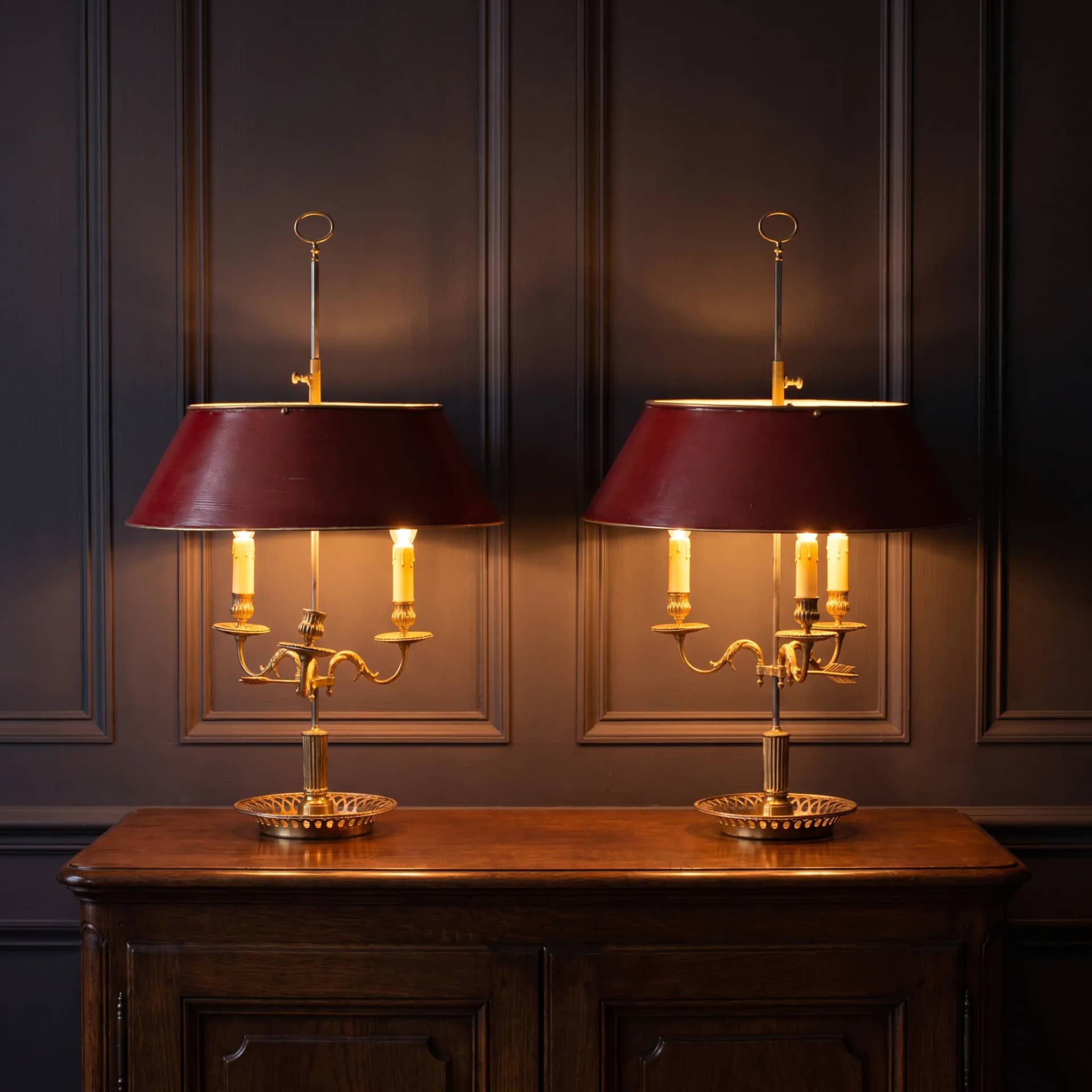 Bouillotte Lamps