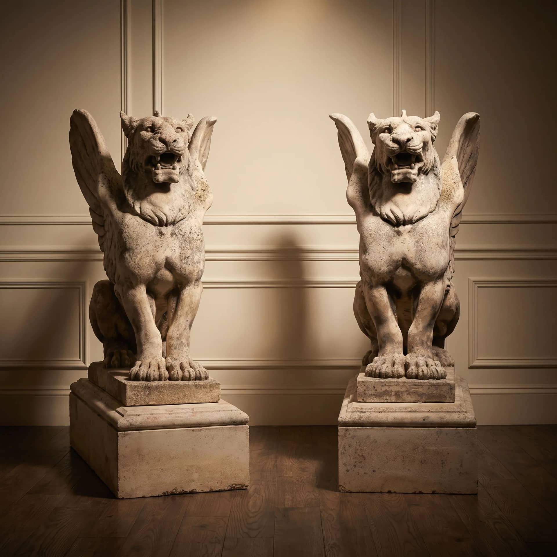 Cast Stone Garden Sculpture