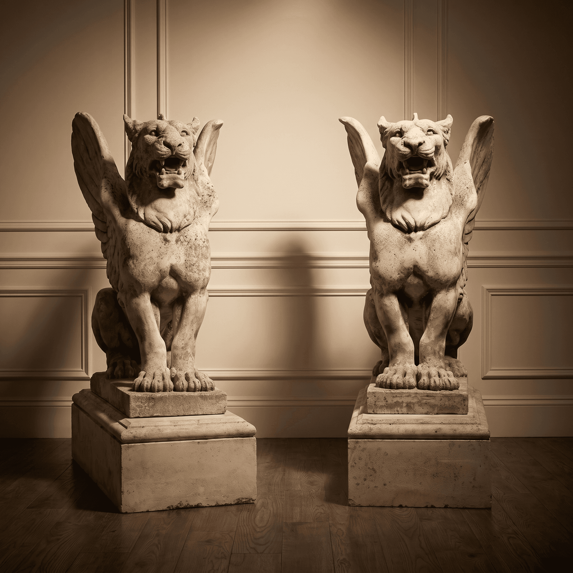 Cast Stone Garden Sculpture