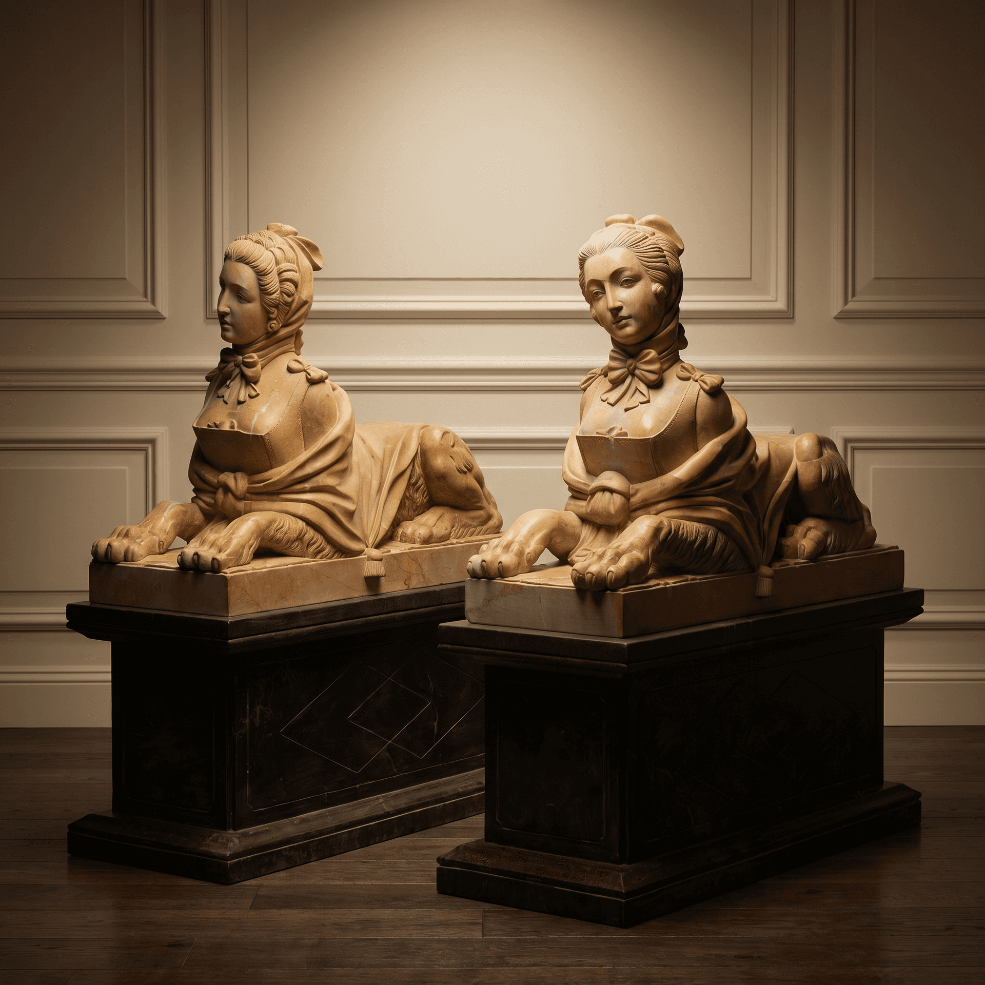 Carved Marble Sculpture